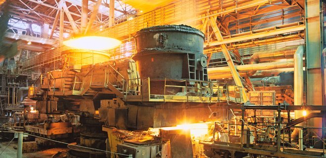 В Украине падает производство стали