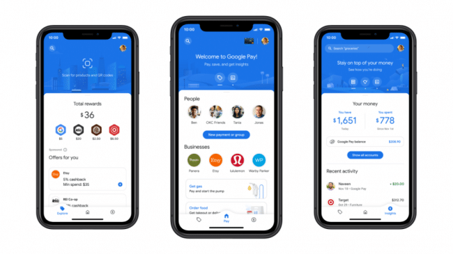 Google обновил приложение Google Pay с новыми функциями и дизайном
