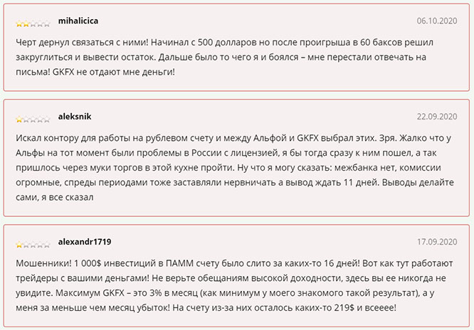 GKFX – мошенники и развод на деньги или честны проект? Отзывы.