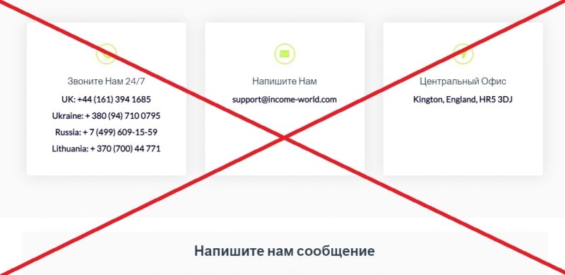 Income World — отзывы о проекте income-world.com