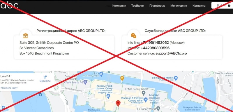 ABC Group Limited — отзывы о брокере abcfx.pro