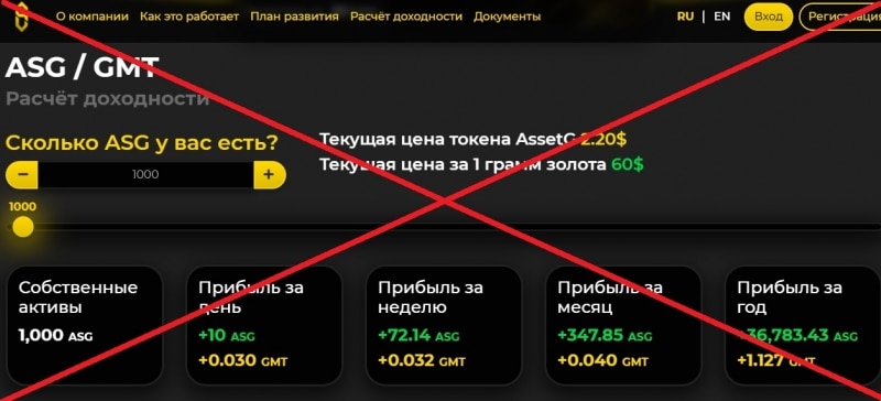 AssetG.Finance — отзывы о проекте assetg.finance