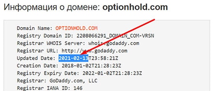 Обзор брокера optionhold.com. Есть ли опасность сотрудничества? Отзывы.