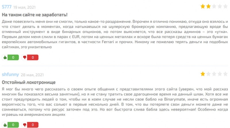 Обзор опасного проекта Binarymate (binarymate.com). Можно ли доверять? Отзывы.