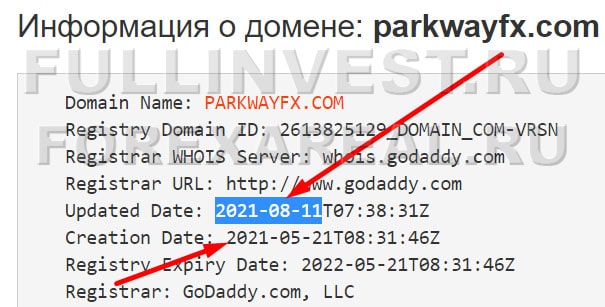 Forex — развод Parkway FX Limited? Очередной заморский лохотрон?