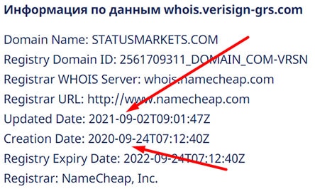 Команда Status Markets отзывы. Это очередной развод и лохотрон?