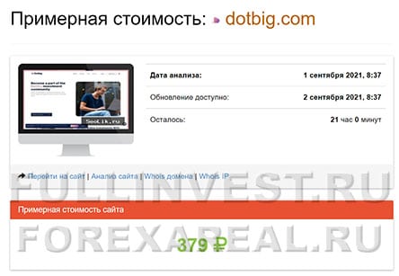 Скам-брокер DotBig. Отзывы и обзор мошеннической конторы.