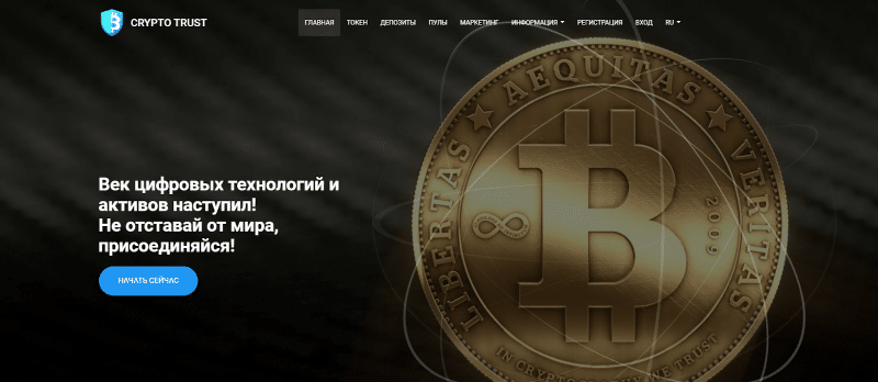 Онлайн-платформа Crypto Trust: обзор инвестиционных планов и отзывы клиентов