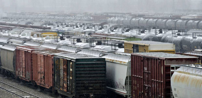 Украина арестовала 17 800 вагонов из России и Беларуси