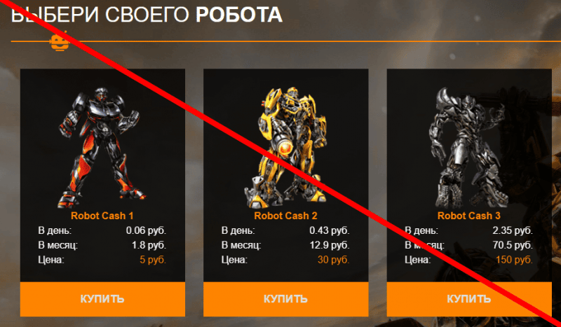 ROBOTS MONEY отзывы и обзор проекта