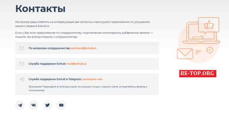 ExHub МОШЕННИК отзывы и вывод денег