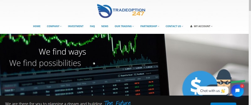 Остерегаемся. Tradeoption247 (tradeoption247.com) — обман и мошенничество на псевдо брокере. Отзывы инвесторов