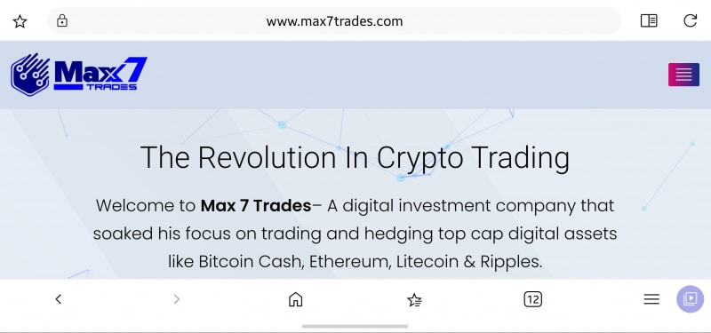 Max 7 Trades отзывы. Обман?