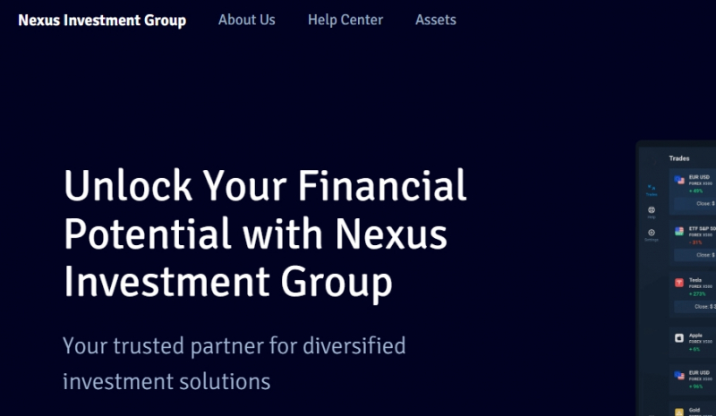 Остерегаемся. Опасный брокер Nexus Investment Group (nexusig.com) — вероятный лохотрон. Как вернуть деньги и избежать обмана?